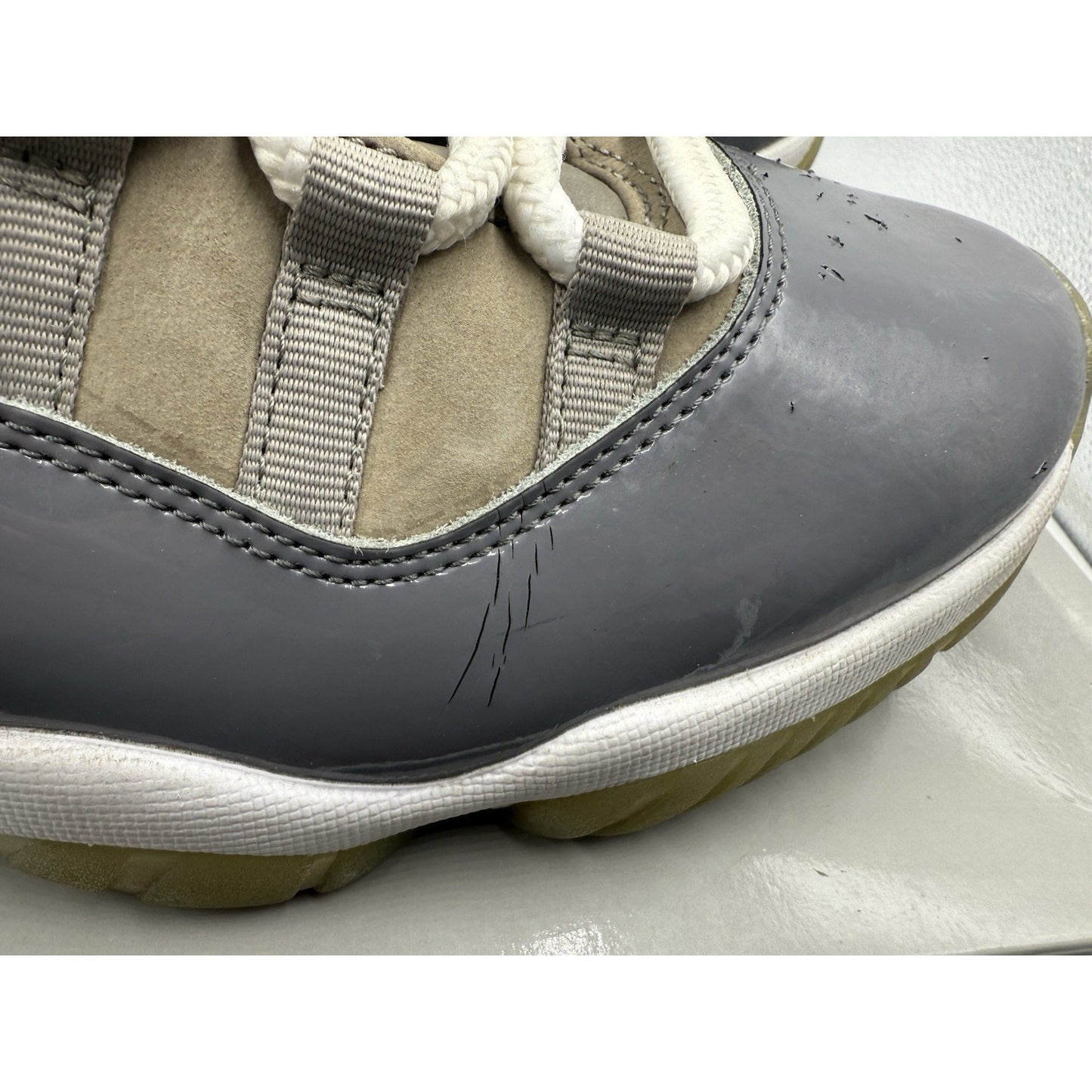 Size 8.5 - Jordan 11 Retro High Cool Grey Check Photos BS520