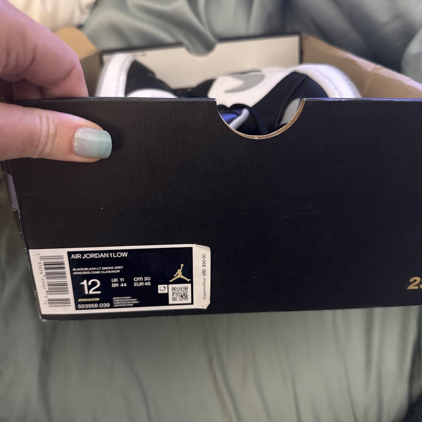 Size 12 - Air Jordan 1 Low Shadow