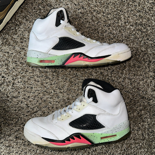 Size 9 - Air Jordan 5 Retro Poison Green