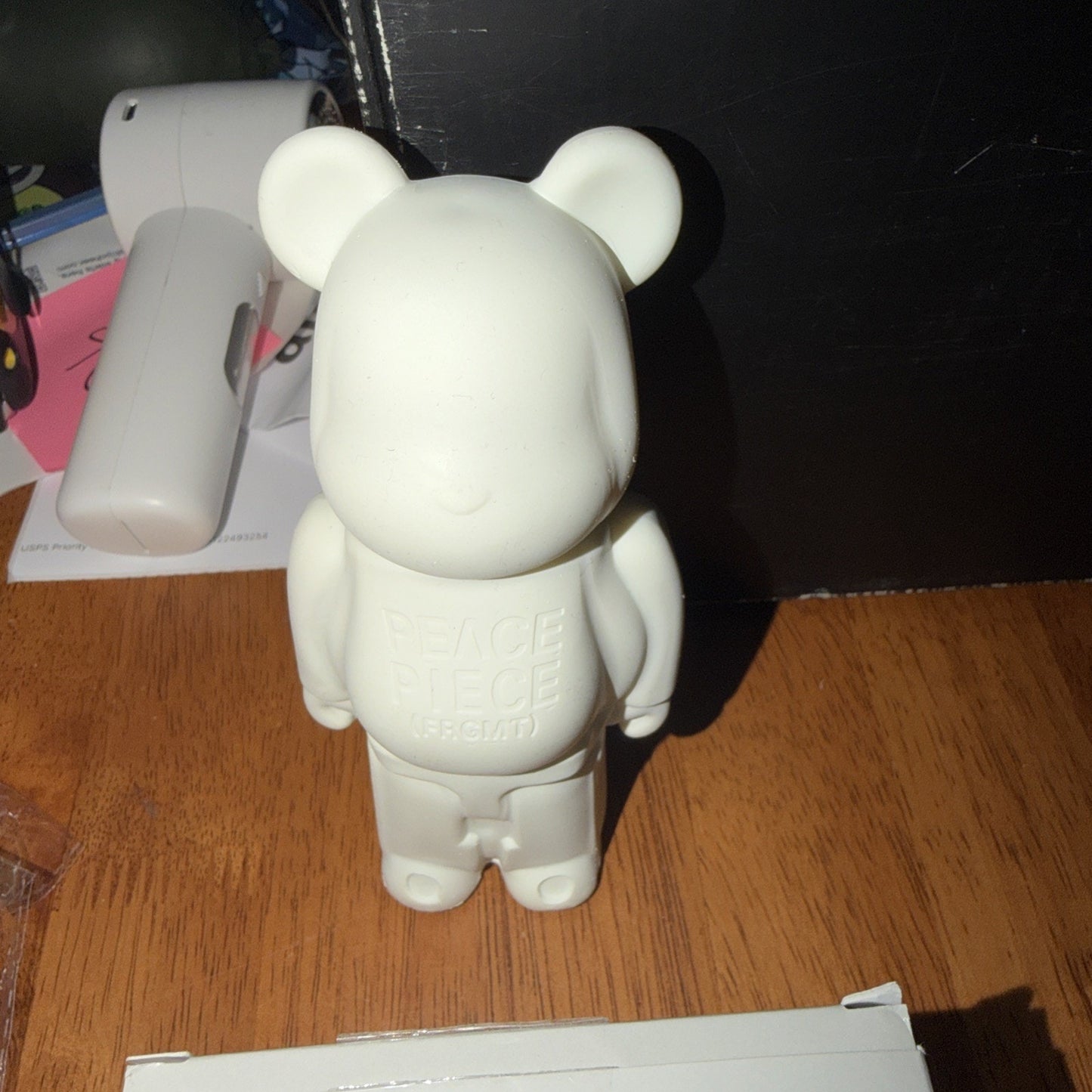 200% bearbrick x fragment squeeze Peace Piece