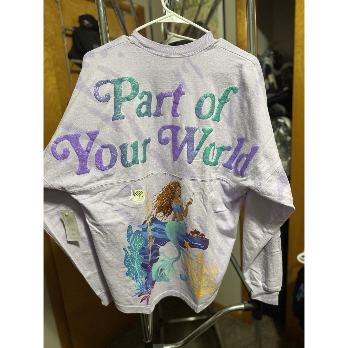 Little Mermaid Disney Parks Part Of Your World Spirit Jersey New various sizes