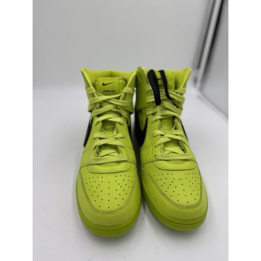 Size 11 - Nike AMBUSH x Dunk High Flash Lime
