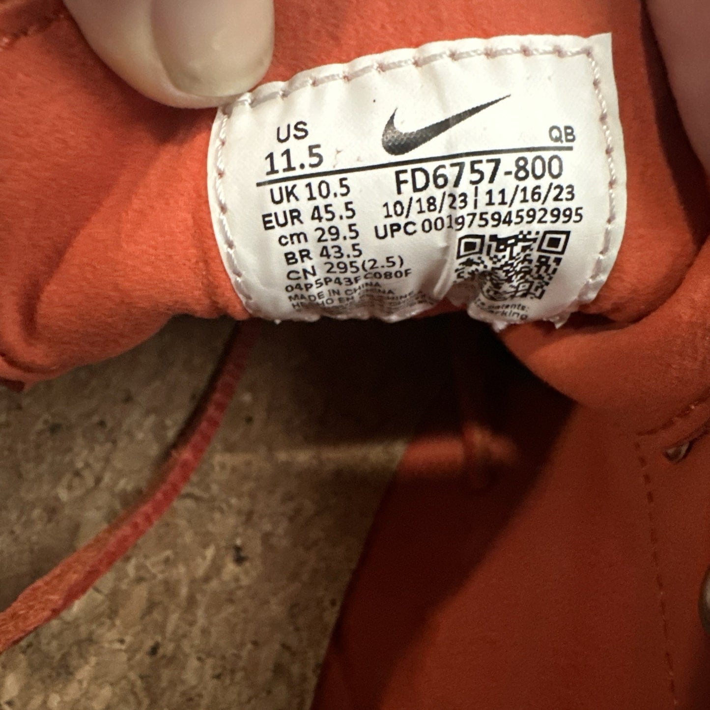 Size 11.5 - Nike Zoom Stefan Janoski OG+ SB Cosmic Clay