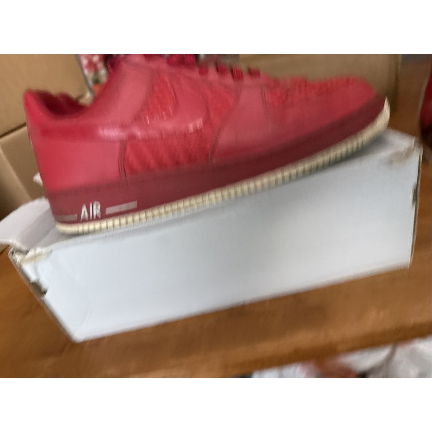 Size 13 - Nike Air Force 1 '07 LV8 Low Red BS380