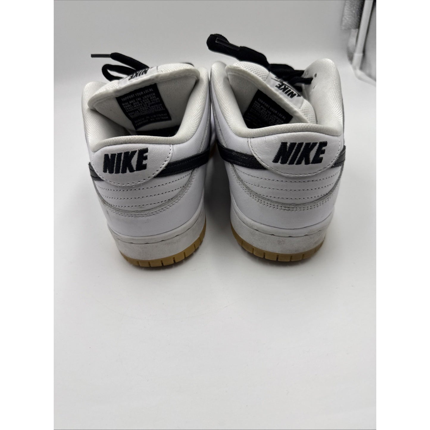 Size 10 - Nike SB Dunk Low White Gum