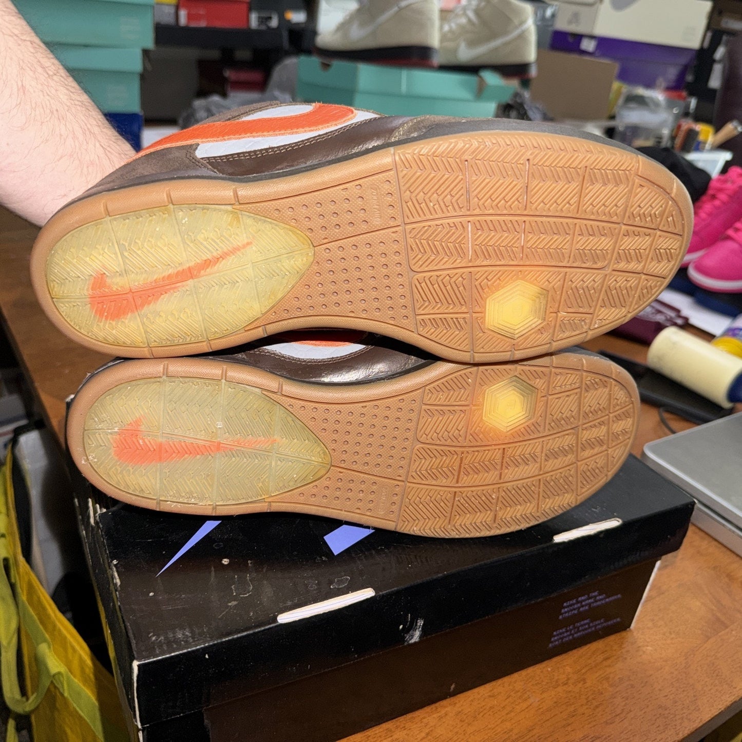 Size 10.5 - Nike Paul Rodriguez 2 Zoom Air Brown