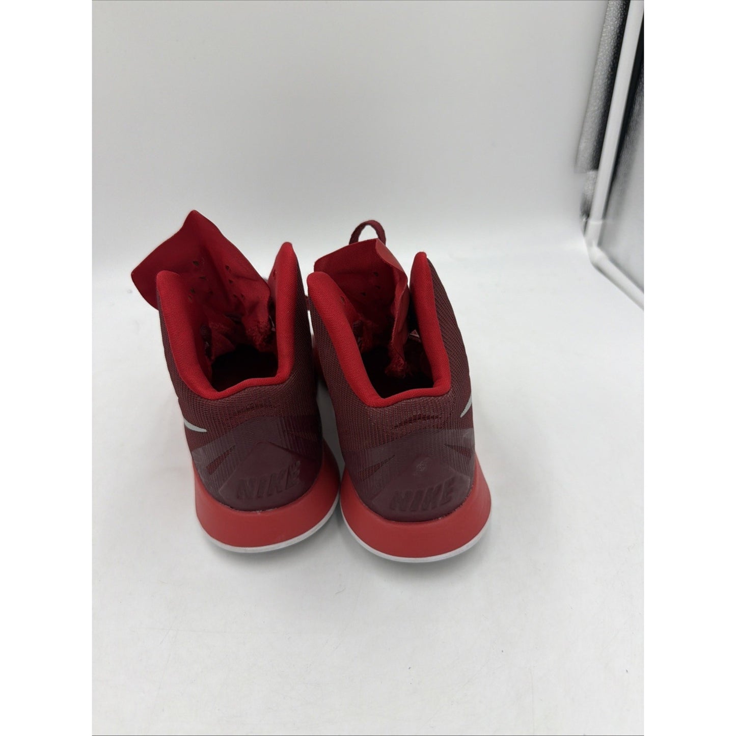 Size 6.5 - Nike Lunar Hyperquickness TB Team Red Silver
