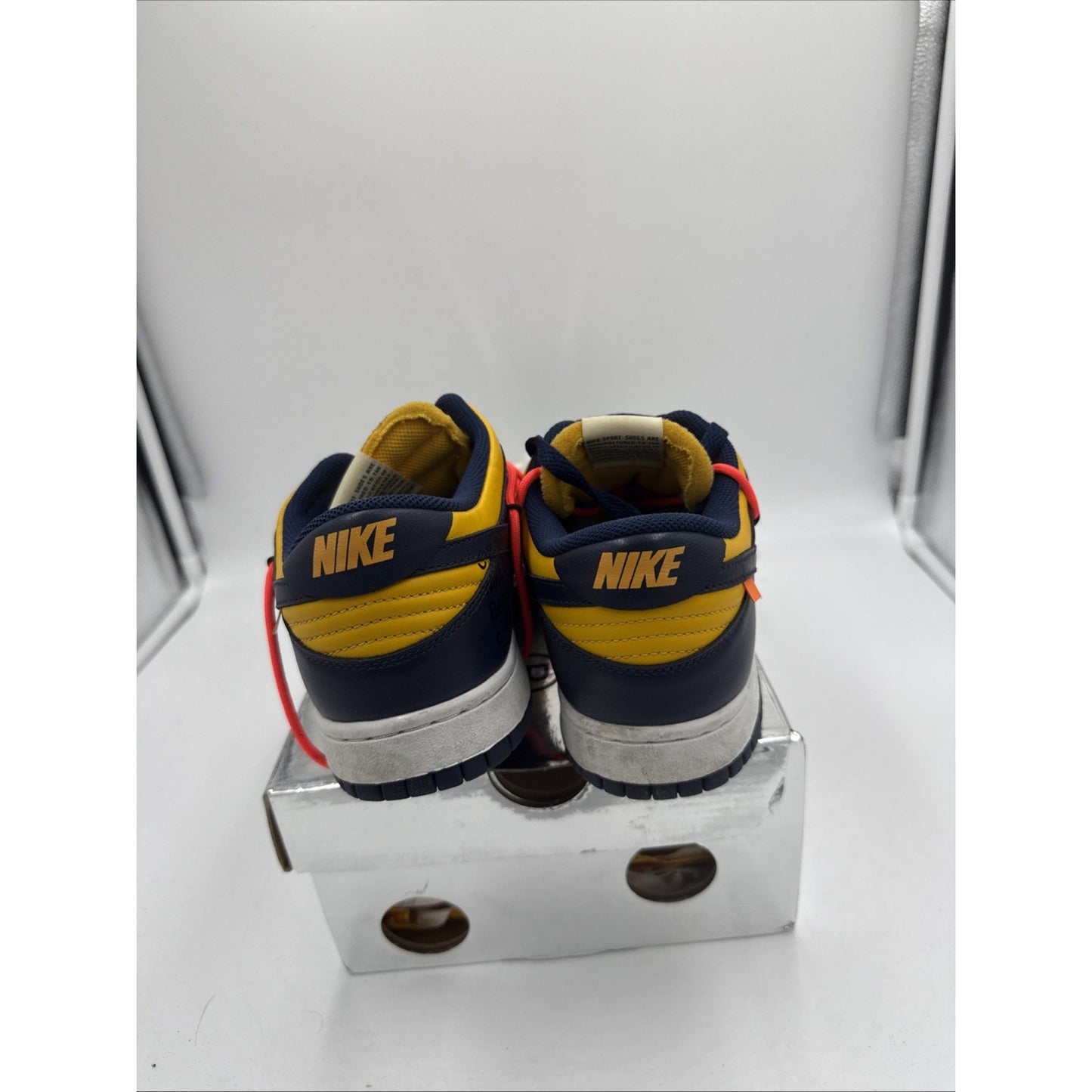 Size 8.5 - Nike Dunk Low x OFF-WHITE University Gold 2019