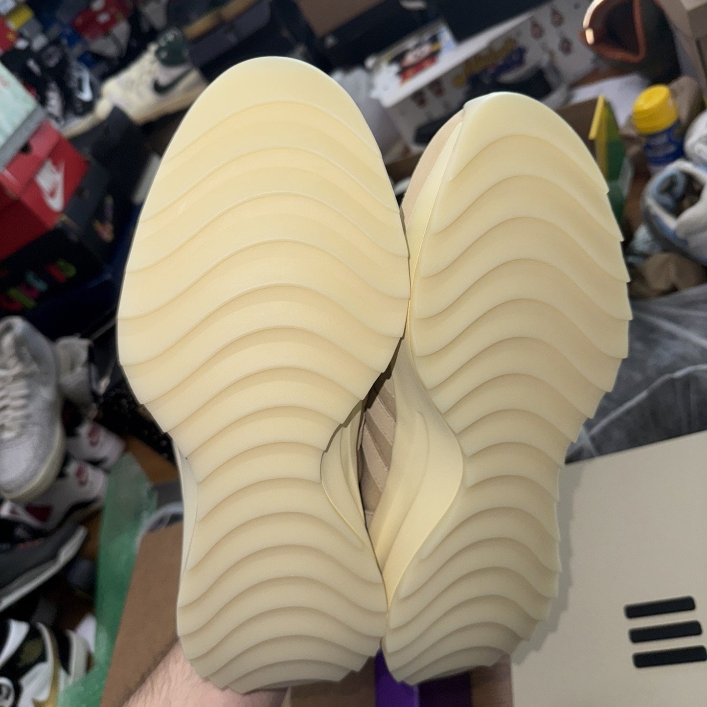 Size 9.5 - adidas Fear of God Athletics x Los Angeles Runner Clay