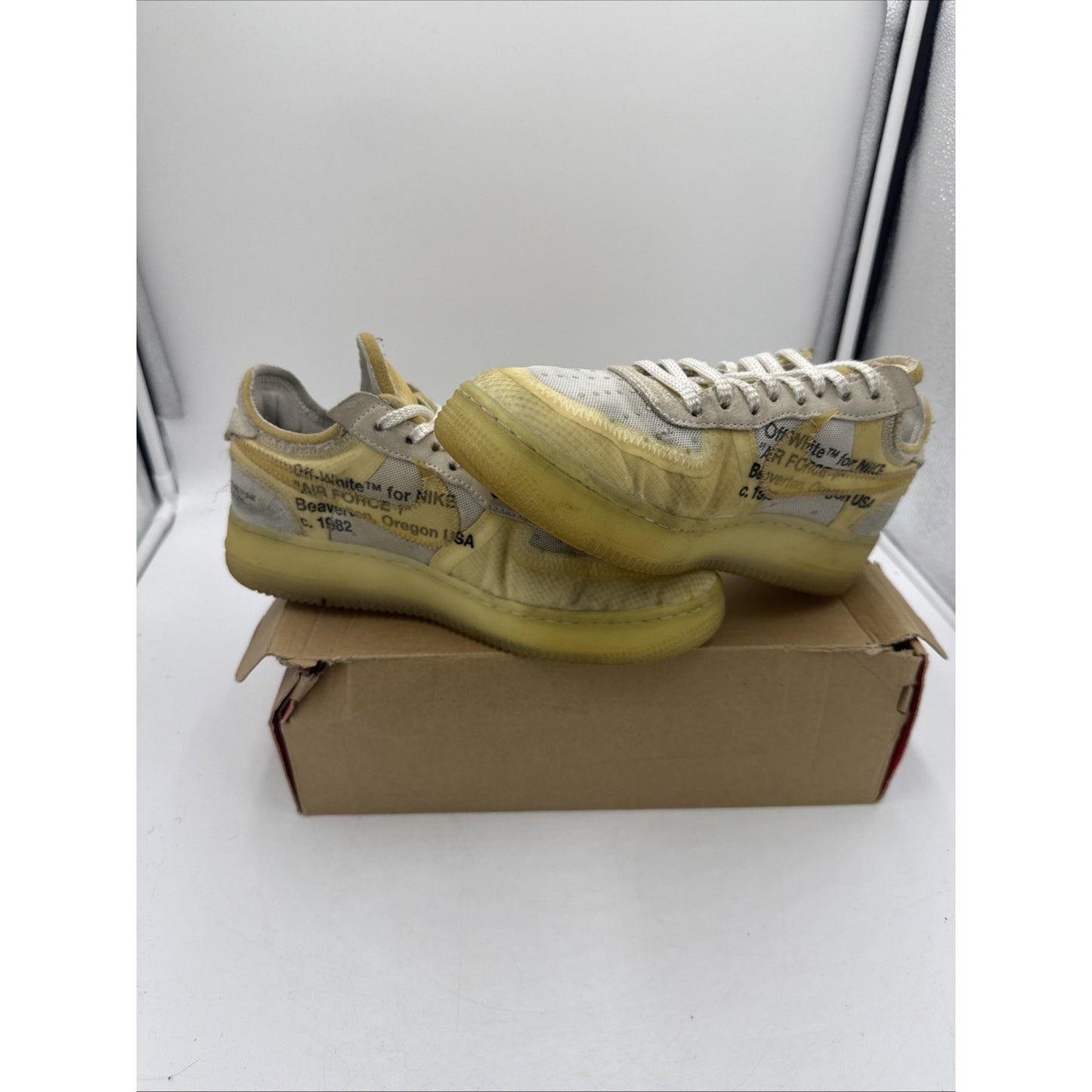 Size 7 - Nike Off-White x Air Force 1 Low The Ten