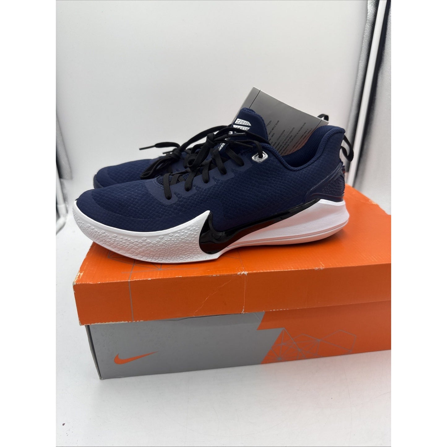Size 9 - Nike Mamba Focus TB Midnight Navy Sample Pair