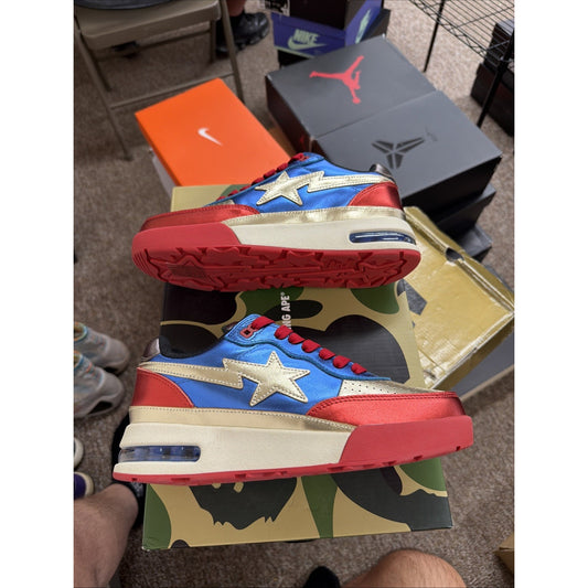 Size 5 A Bathing Ape Bape Sta Road Sta Navy 1120291006 BB