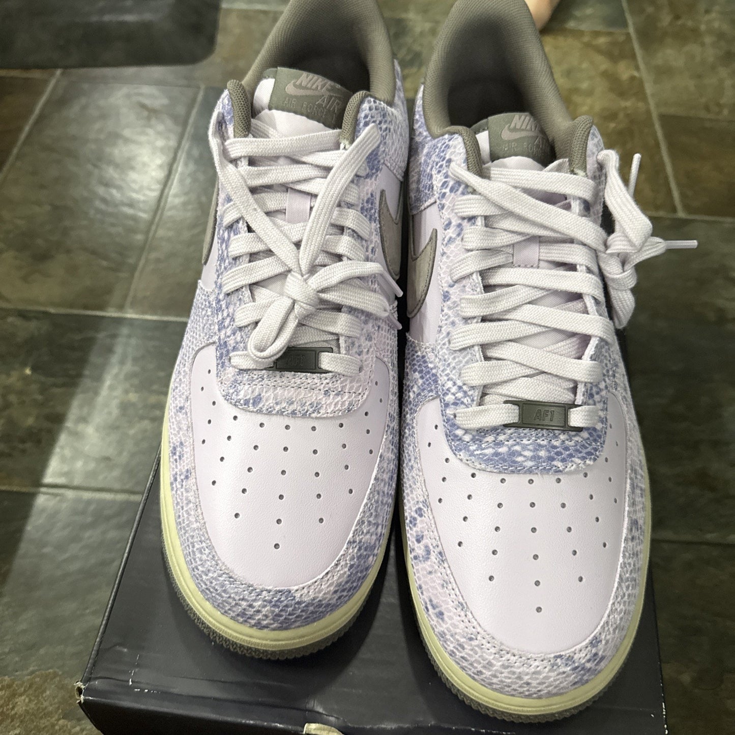 Size 13 - Nike Air Force 1 '07 LV8 Snakeskin Pack - Doll