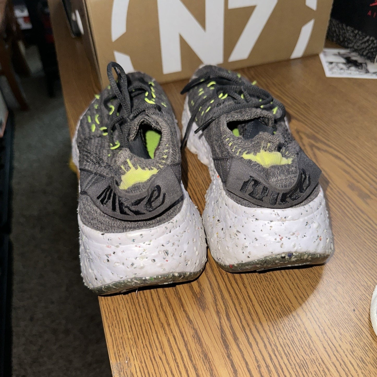 Size 8 - Nike Space Hippie 04 Black Volt