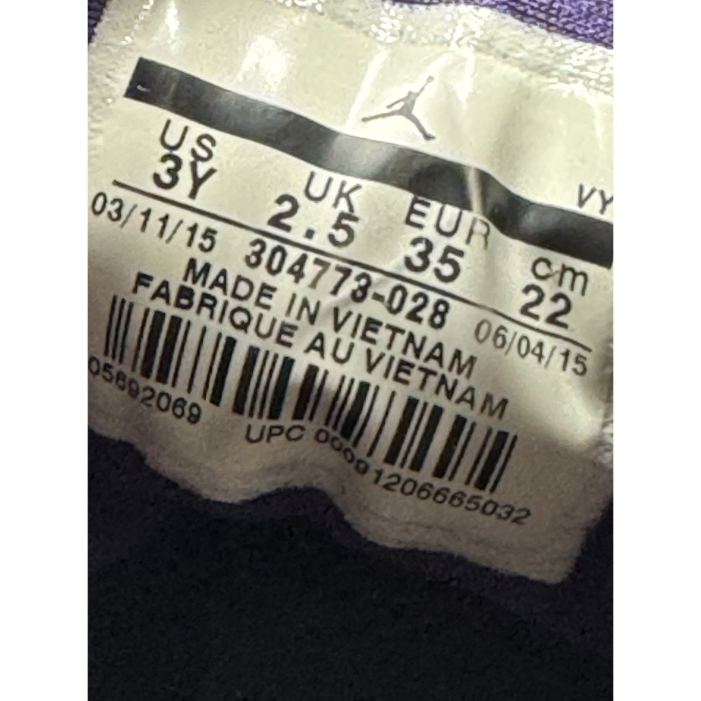 Size 3 (GS) - Jordan 7 Retro Mid Marvin the Martian