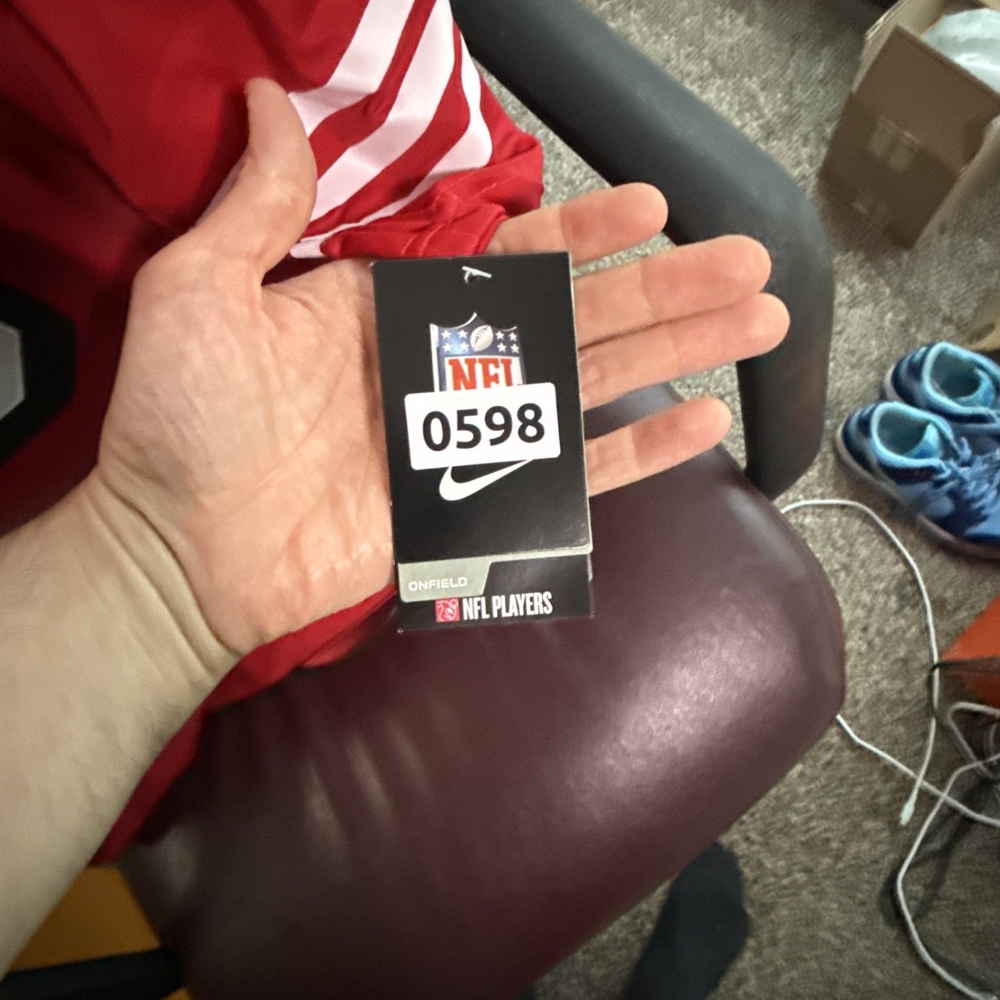 Sizes XXL 2XL Nike On Field San Francisco 49Ers McCaffrey Jersey