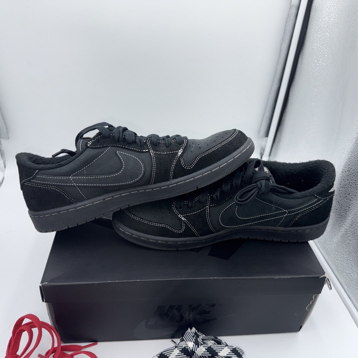 Size 11 - Jordan 1 Retro Low OG SP x Travis Scott Black Phantom
