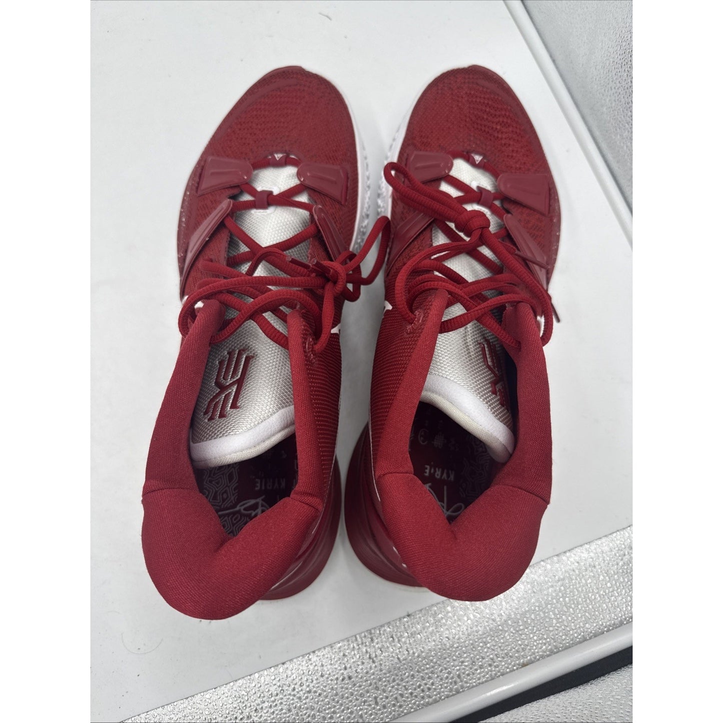 Size 15.5 - Nike Kyrie 7 TB Tough Red