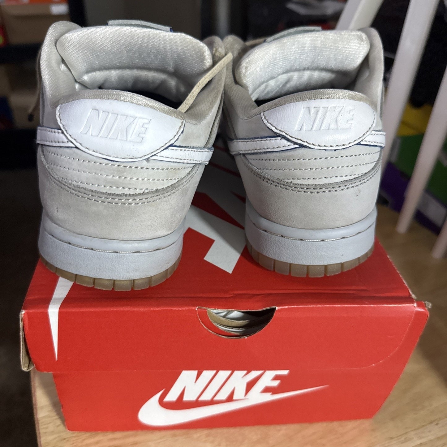 Size 8.5 - Nike Dunk Low Wolf Grey Pure Platinum