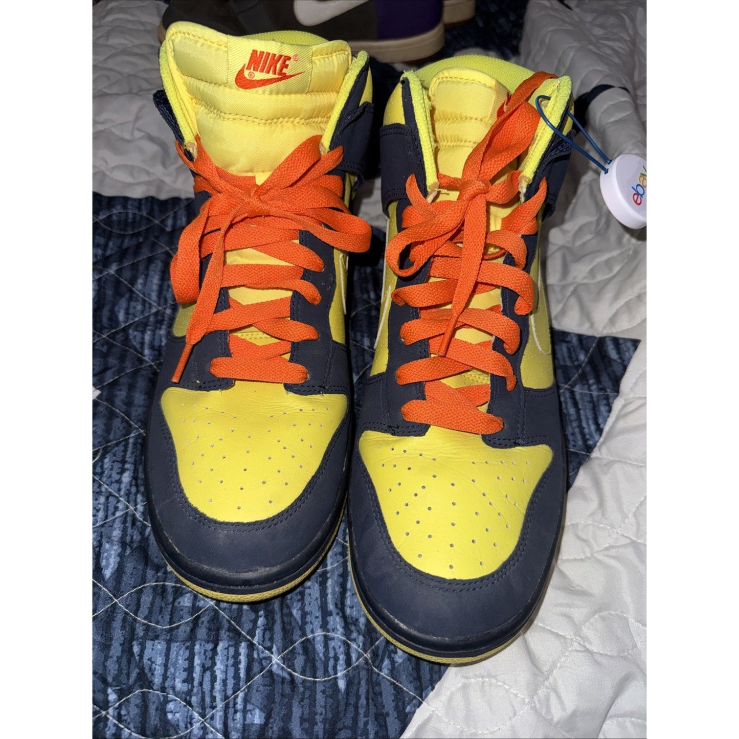 Size 12 Nike Dunk High Homer Simpson 317982 772