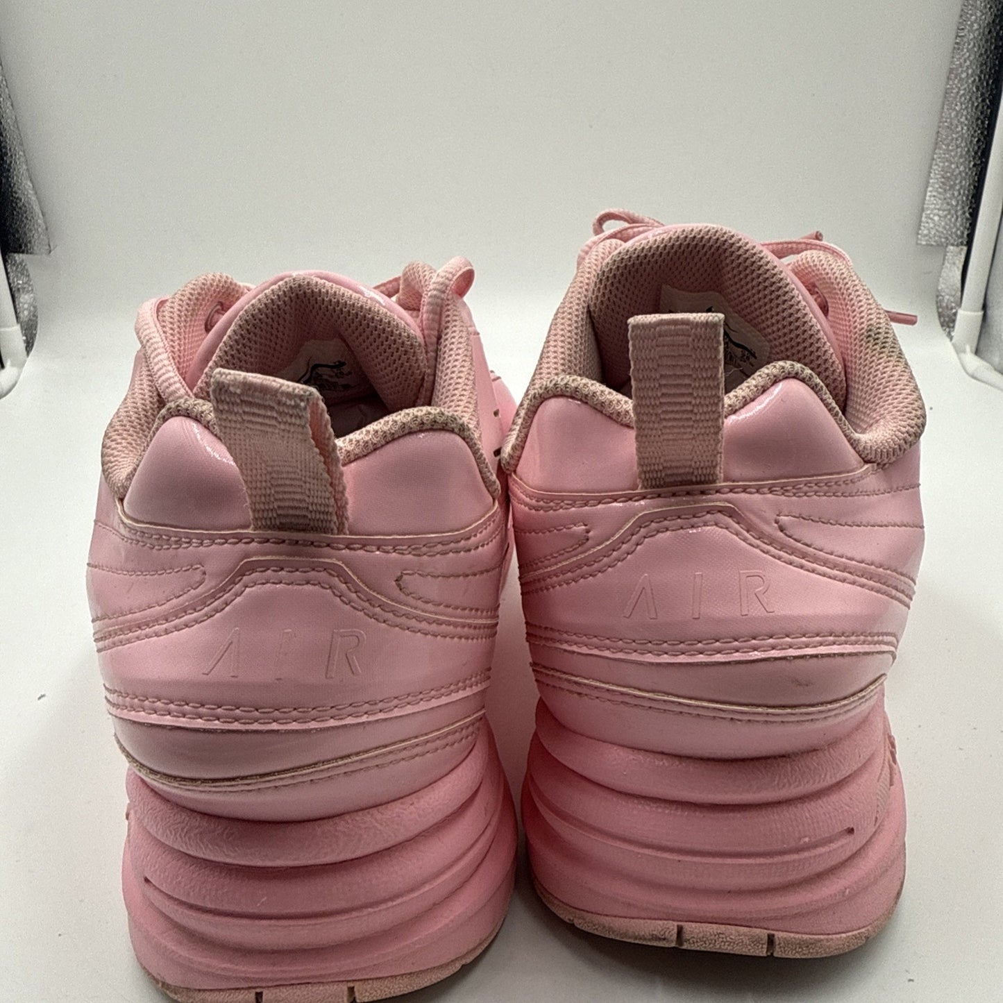 Size 10 - Nike Martine Rose x Air Monarch IV Soft Pink
