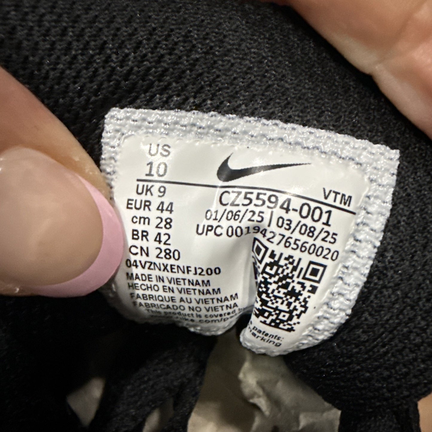 Size 10 - Nike Air Max 90 Leather Triple Black