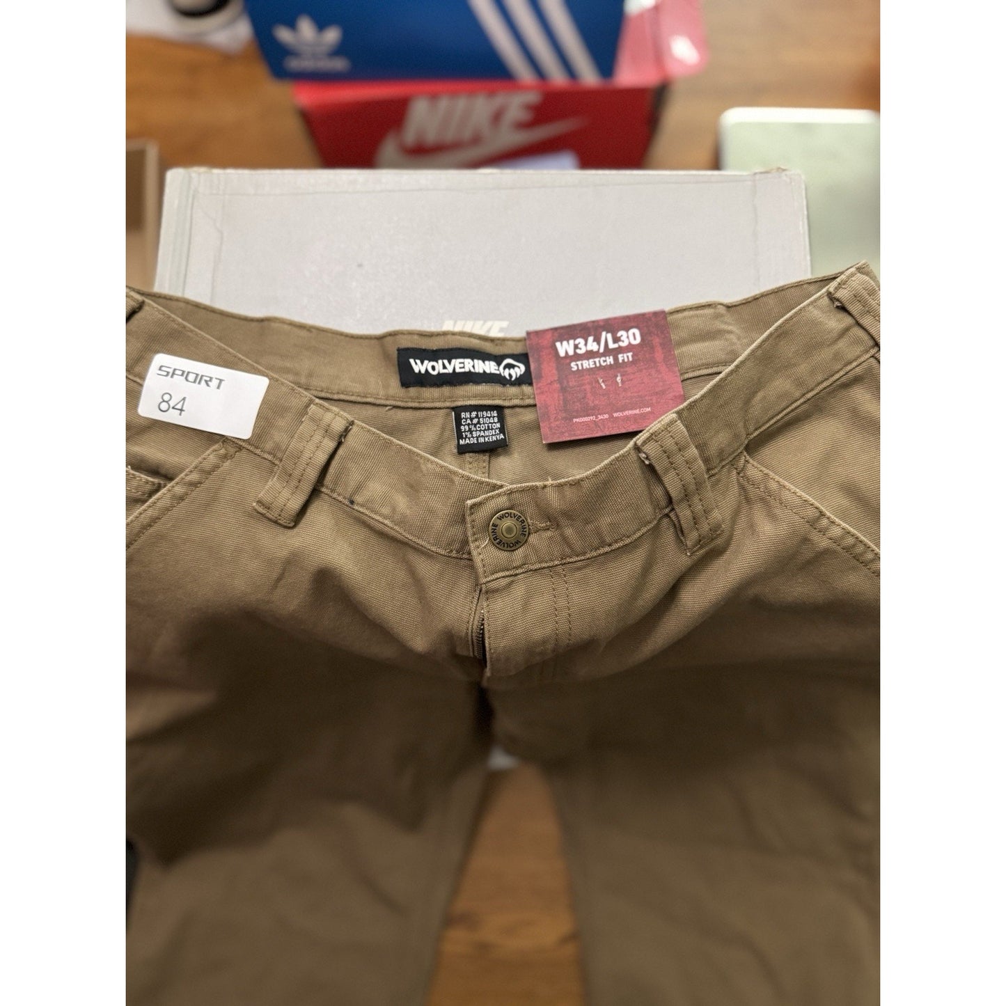 Wolverine Men Steelhead Stretch Pant Pants 34/30