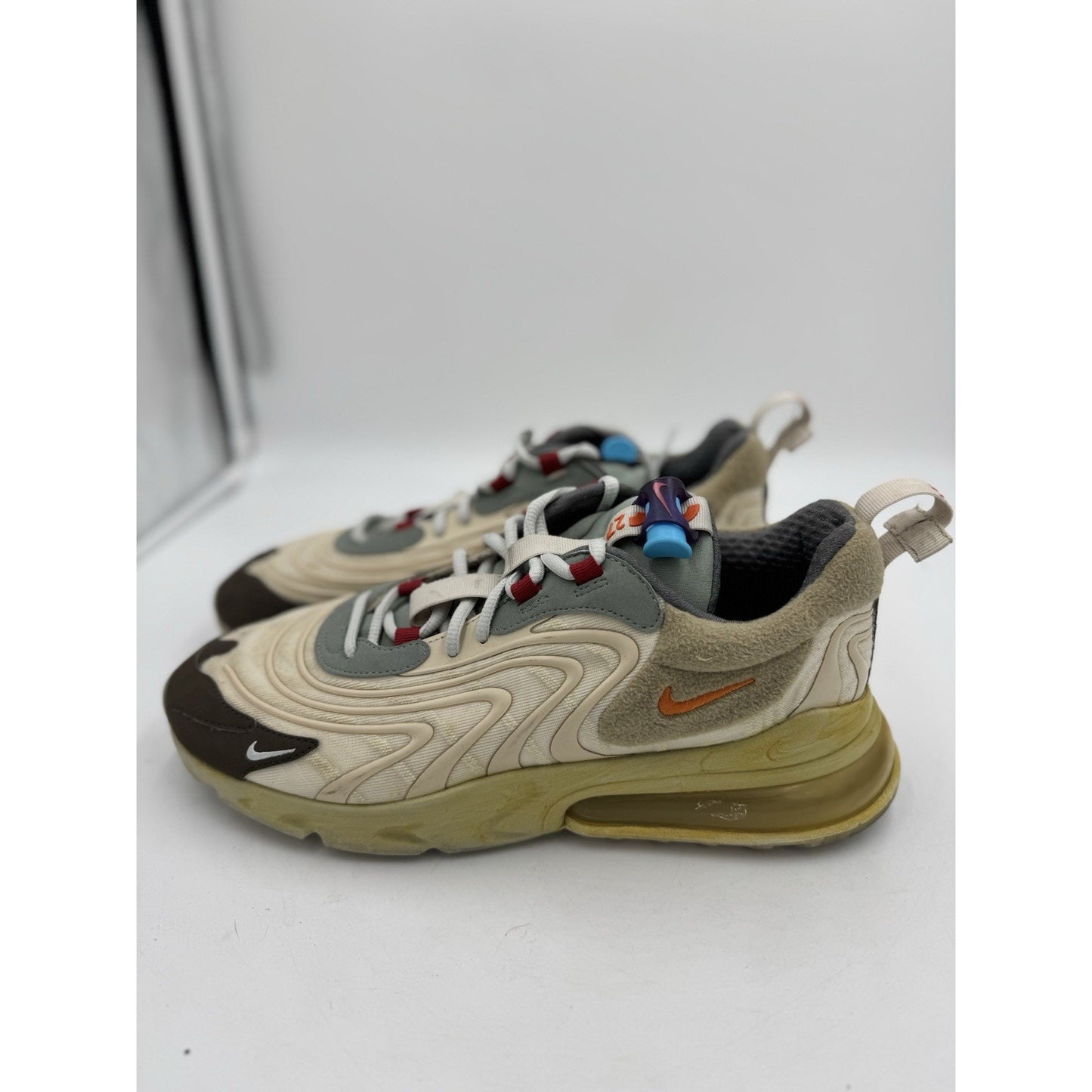 Size 10.5 - Nike Travis Scott x Air Max 270 React ENG Cactus Trails