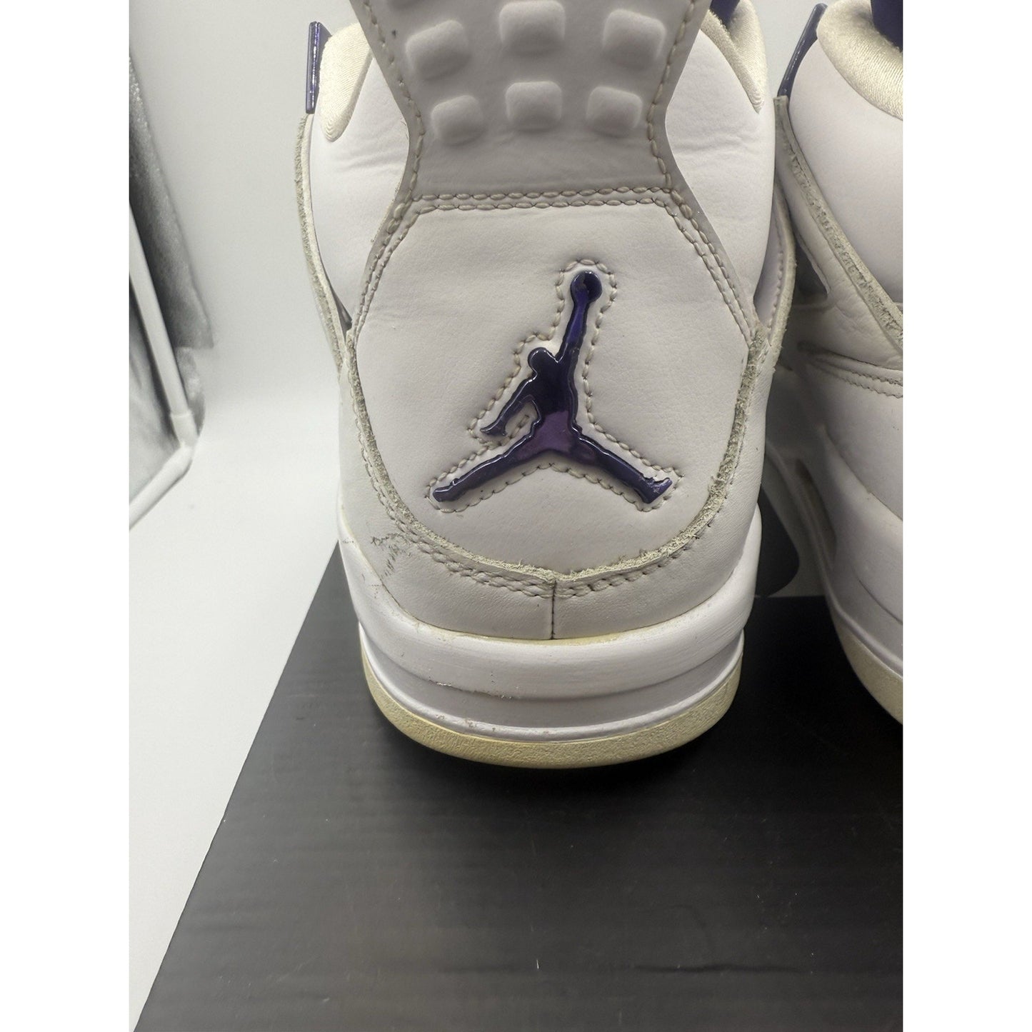 Size 13 - Jordan 4 Retro Mid Purple Metallic