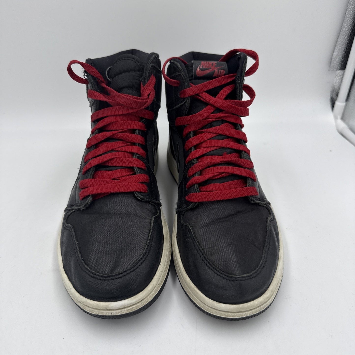 Size 9 - Air Jordan 1 Retro OG High Black Gym Red
