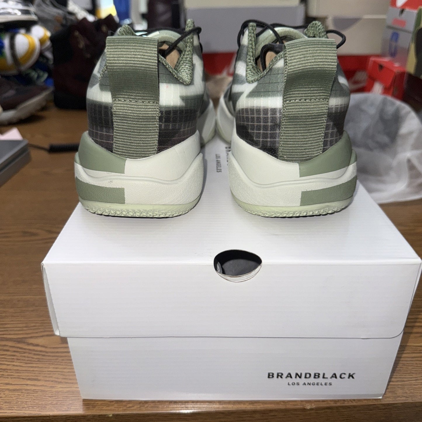 BrandBlack PRO AM M768BB Beige/Grey Sneakers Mens Size 11
