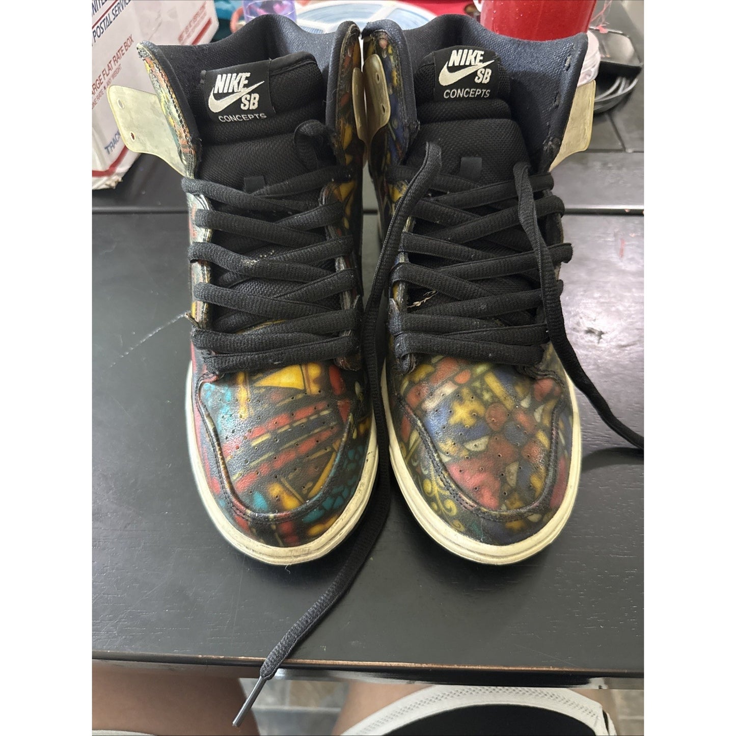 Concept Nike SB Stain Glass Sz 8.5
