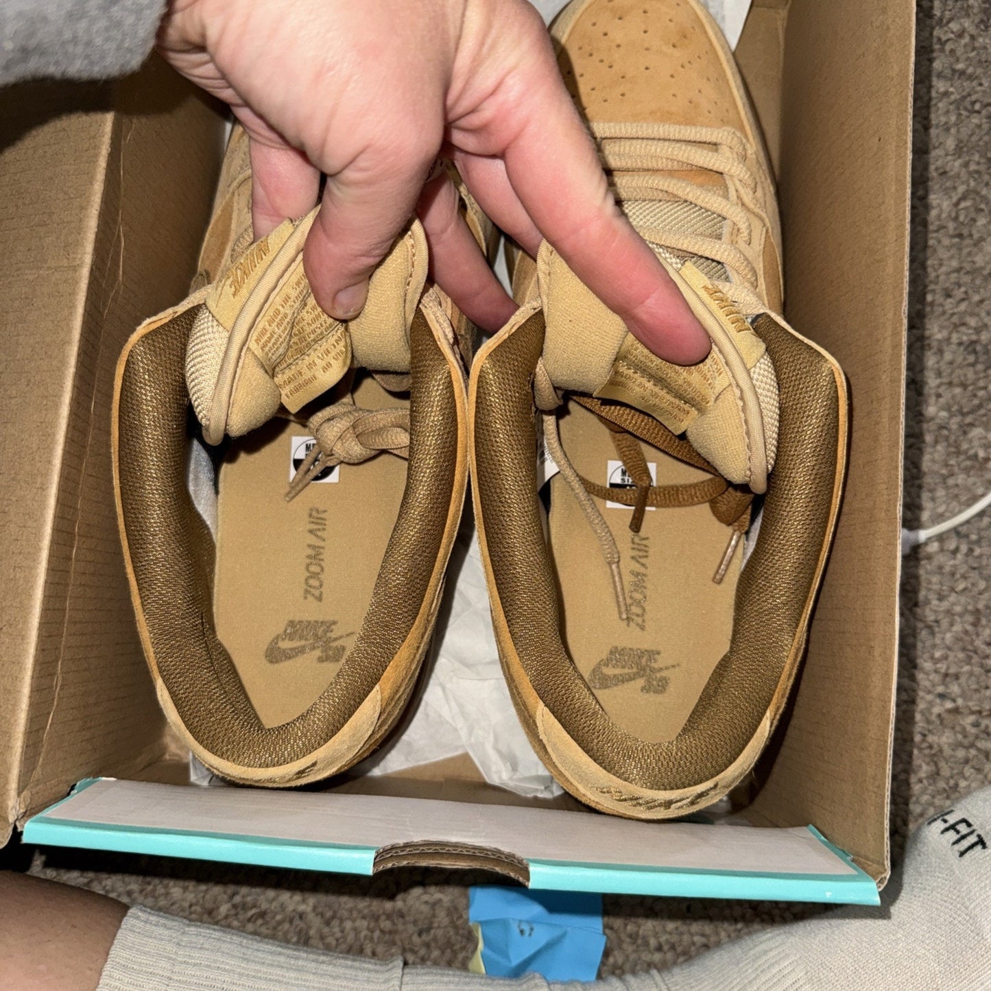 Size 12 - Nike SB Dunk Low Reverse Reese Forbes Wheat