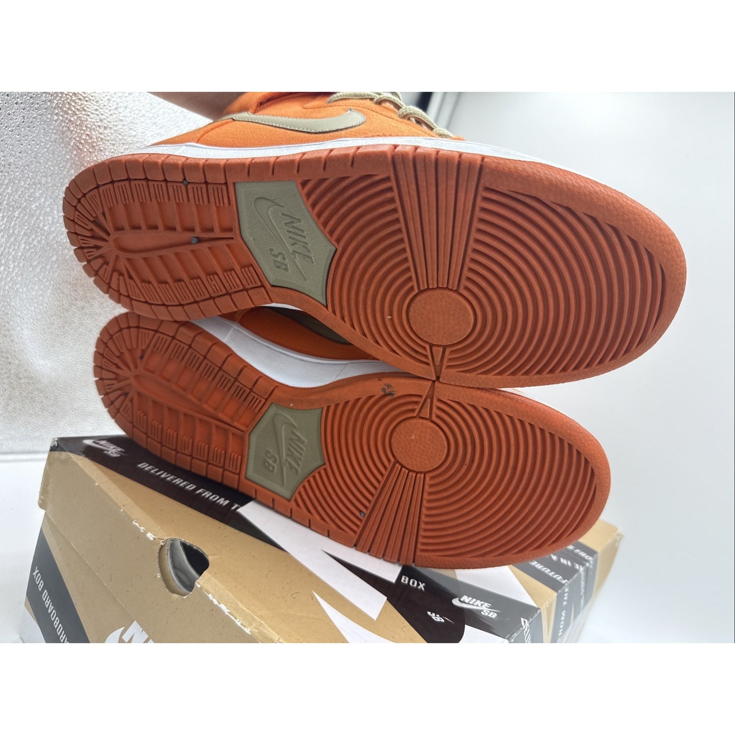 Size 10 - Nike Dunk Pro Sb High Orange