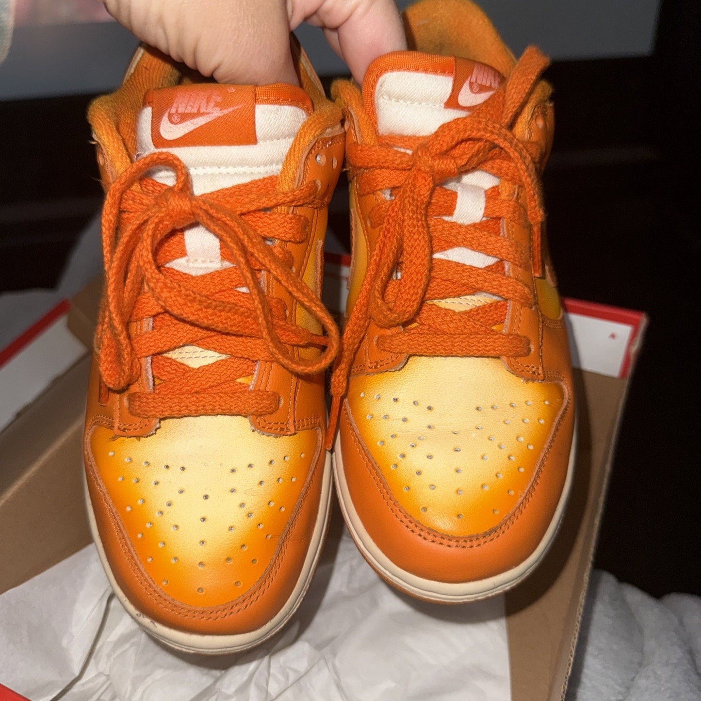 Magma Orange Nike Dunk low (DX2953-800)