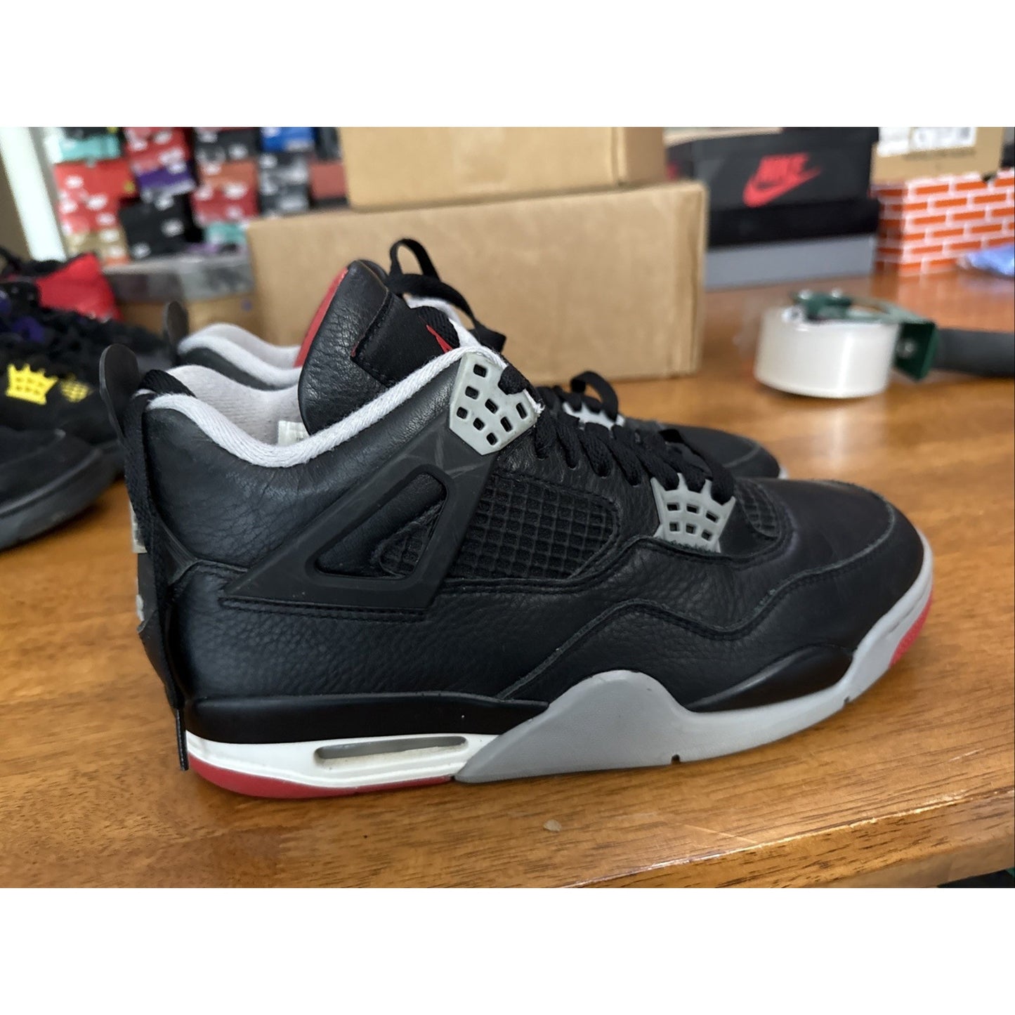 Size 8 - Air Jordan 4 Retro Bred Reimagined NBS111
