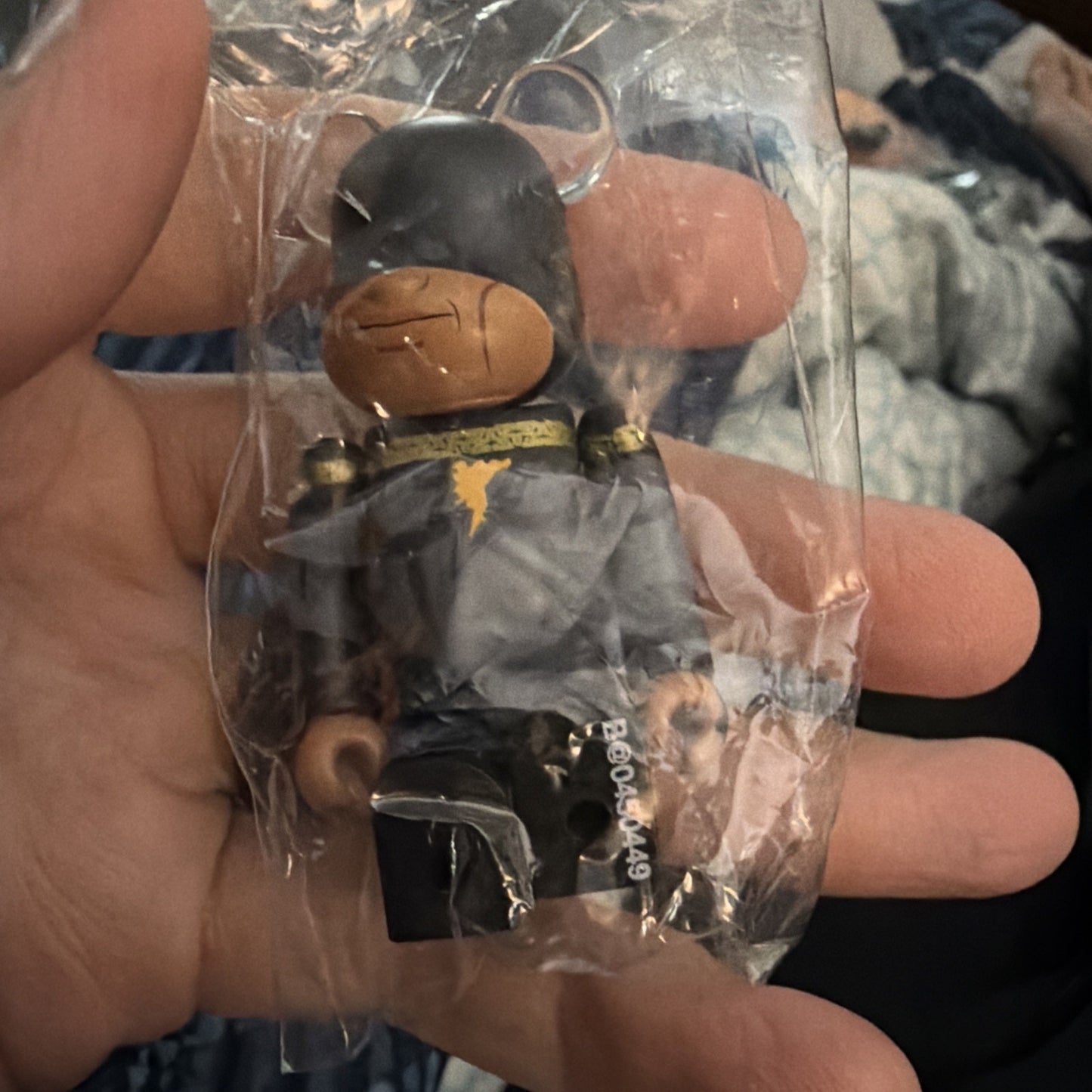 Black Adam Medicom Bearbrick Be@rbrick 100% Series 45 Hero Figure And Card
