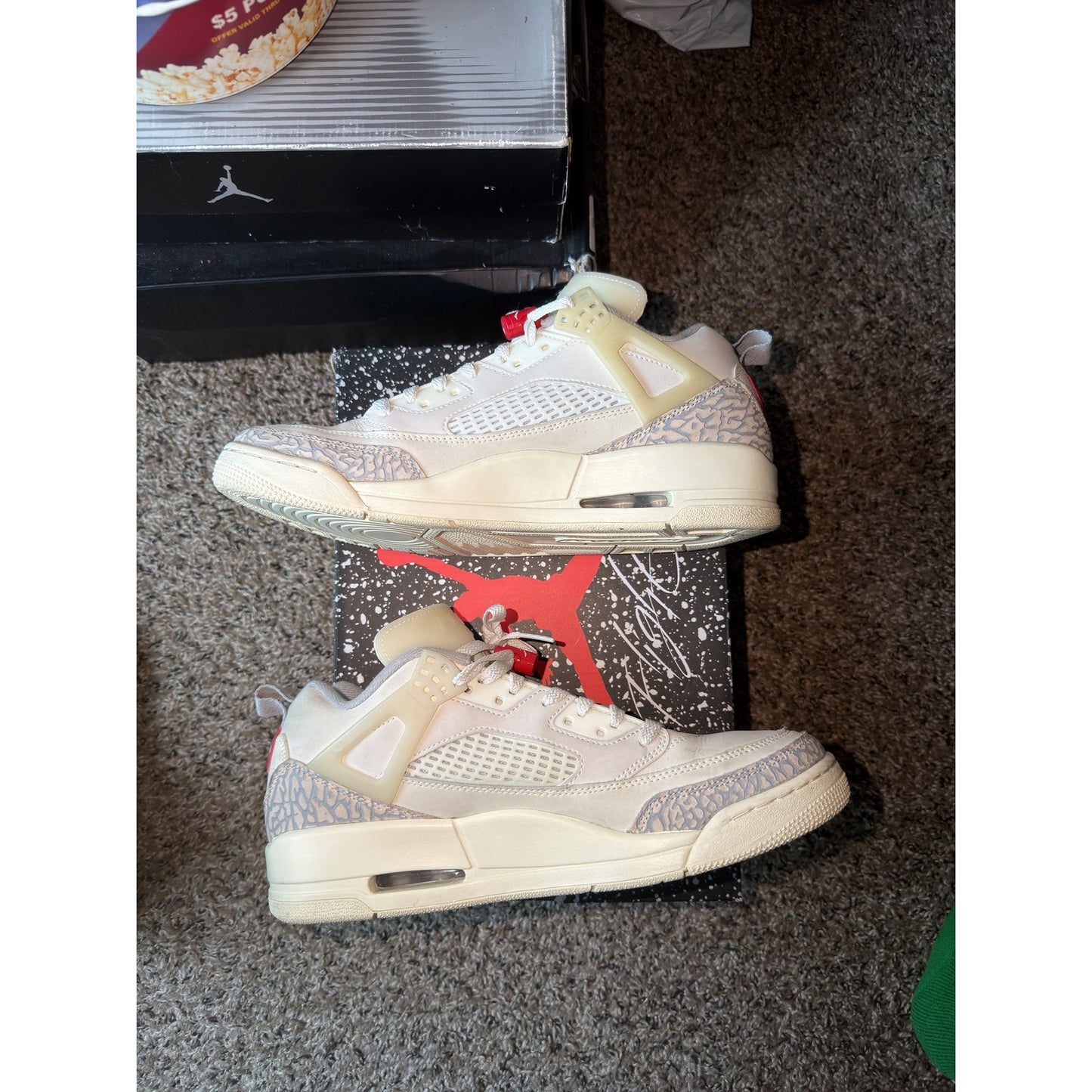 Size 10.5 - Jordan Spizike Low Coconut Milk - Pre-Owned