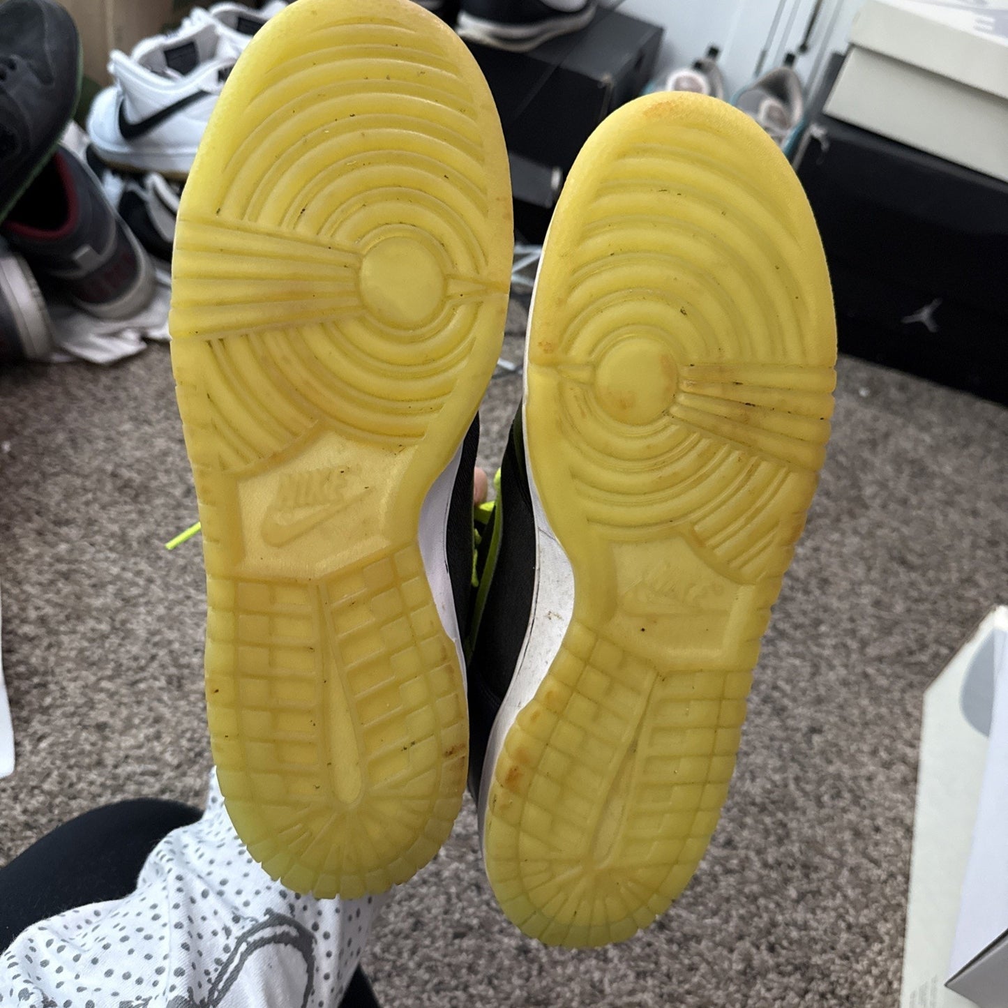 Size 10.5 - Nike Dunk 6.0 Premium High Grey Volt