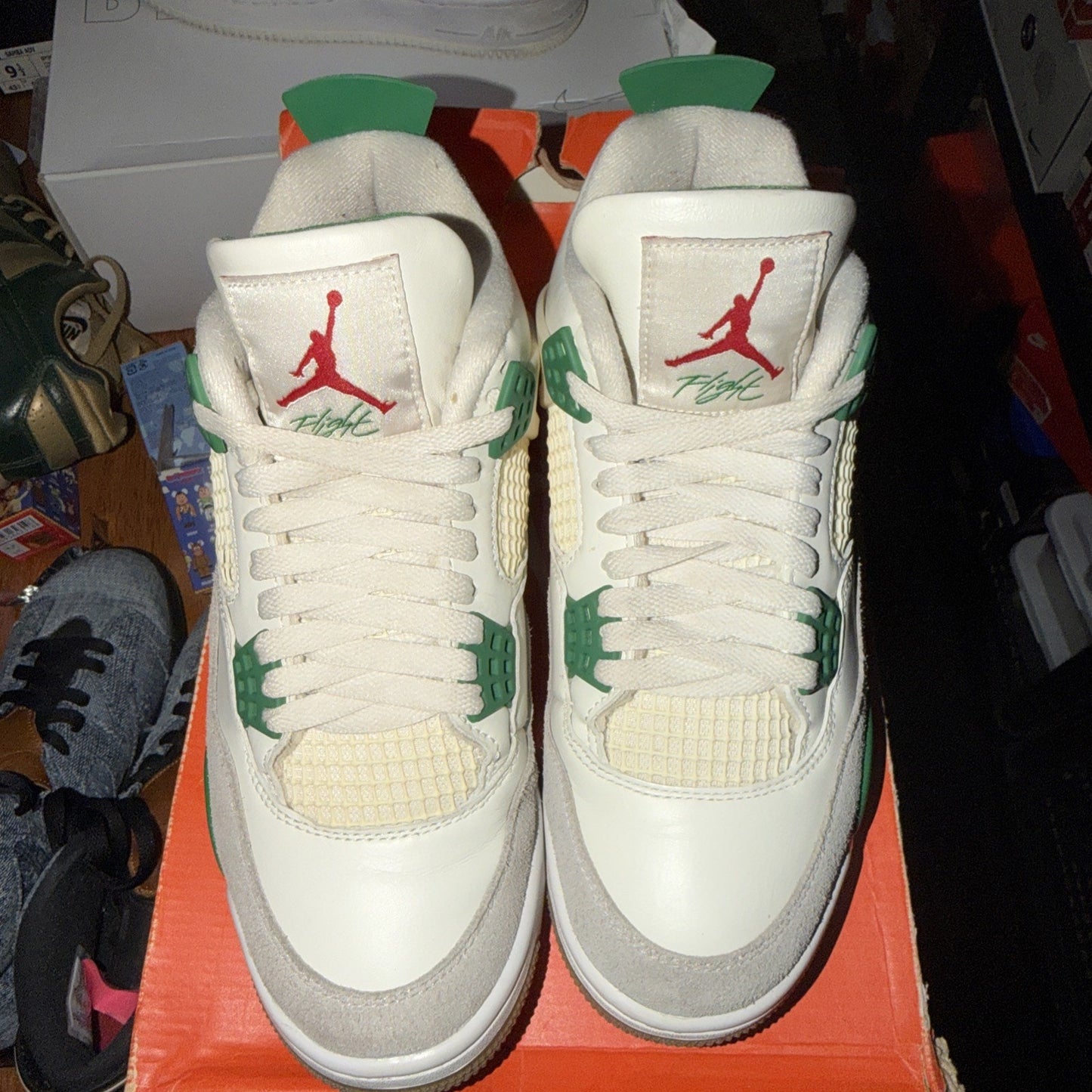Size 7 - Jordan 4 Retro SP x Nike SB Mid Pine Green