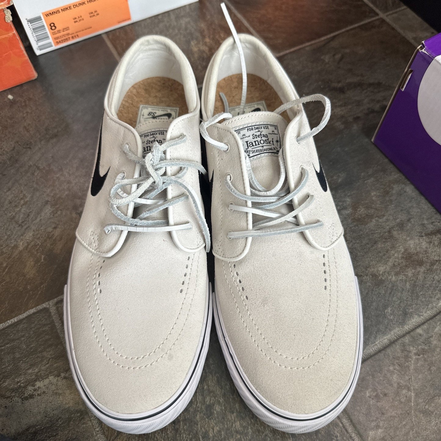Size 11.5 - Nike Zoom Stefan Janoski+ SB Summit White Black