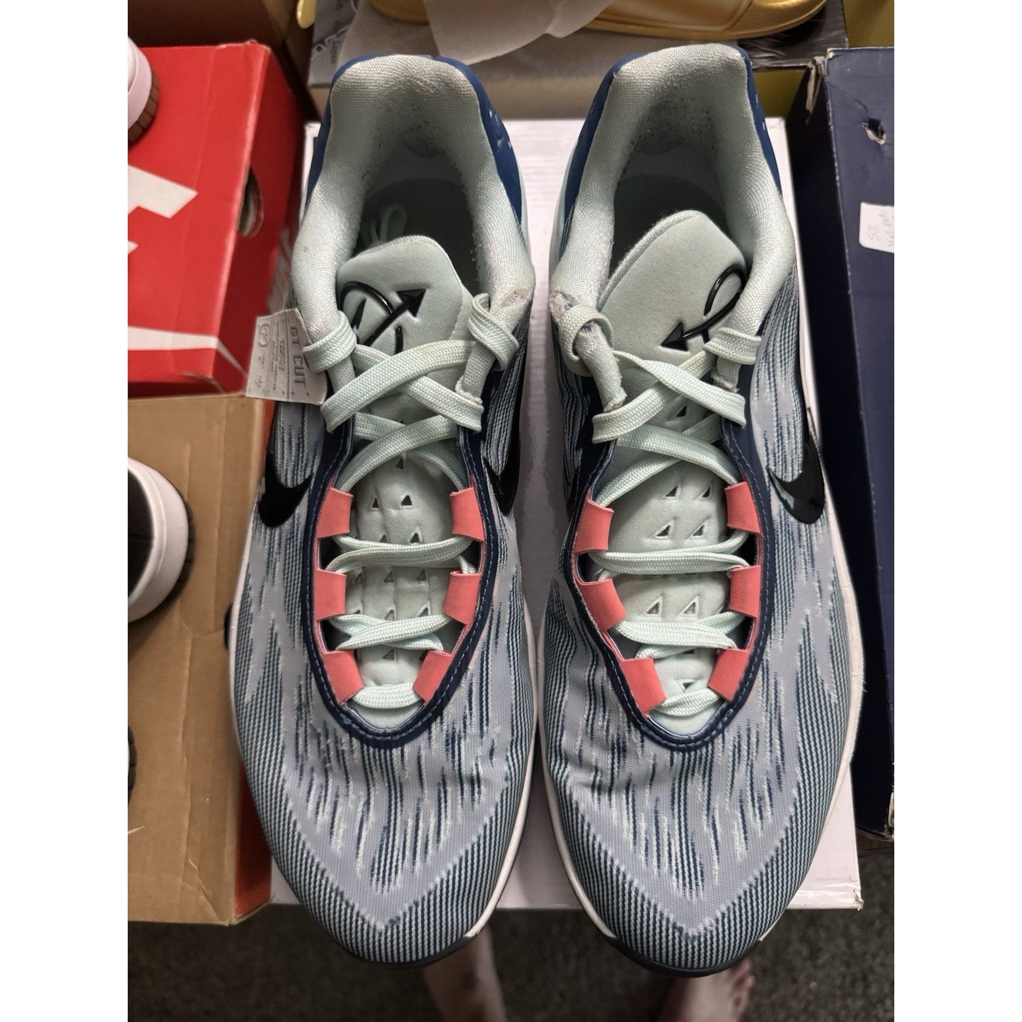 Nike Air Zoom G.T. Cut 2 DJ6015-404 Sneakers Men's Blue Basketball Shoes BS343