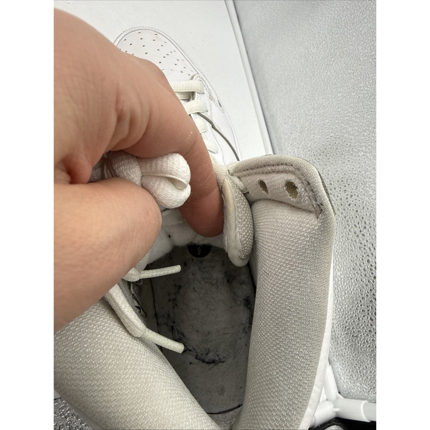 Size 9 - Nike SB Dunk Pro High White Ice