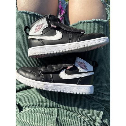 Jordan 1 Mid Alt Black White Artic Punch Size 12 C Sample Tagged