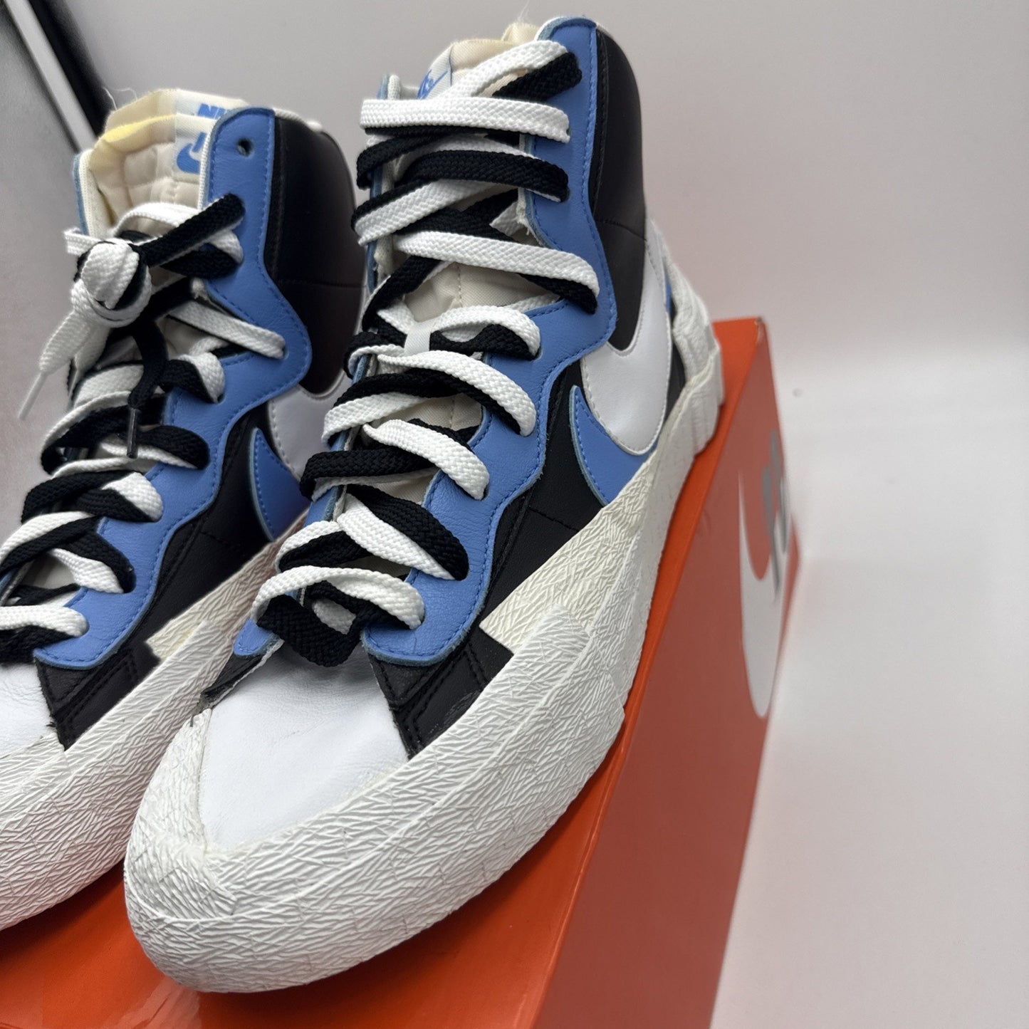 Size 10.5 - Nike sacai x Blazer Mid Black Blue