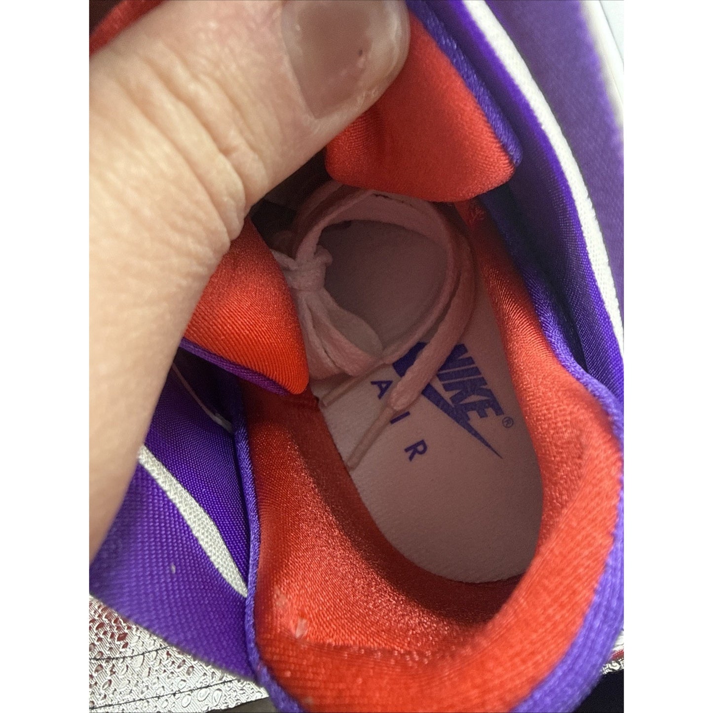 Size 8.5 - Nike Lunar 180 Trainer SC White Purple