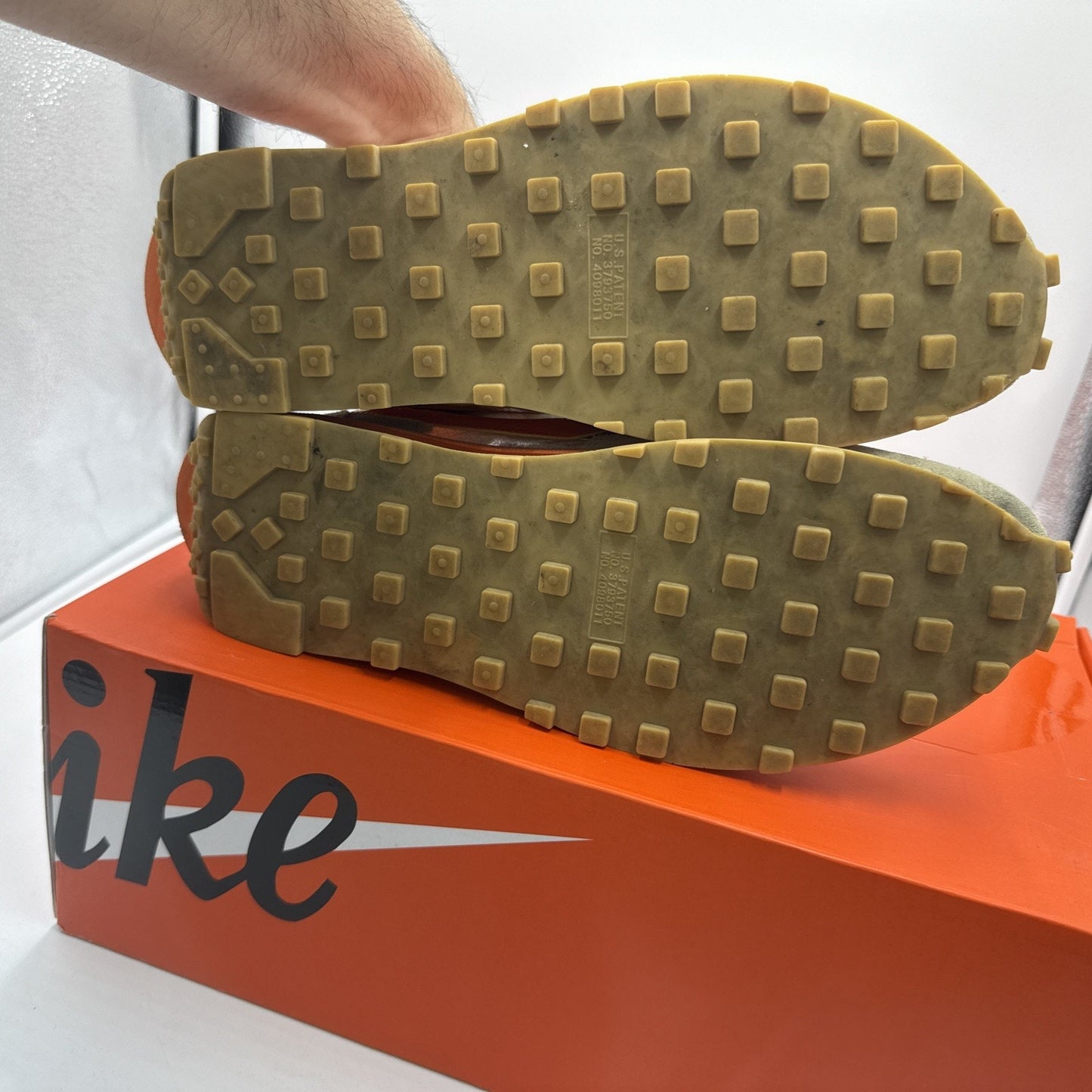 Size 11 - Nike sacai x Clot x LDWaffle Net Orange Blaze