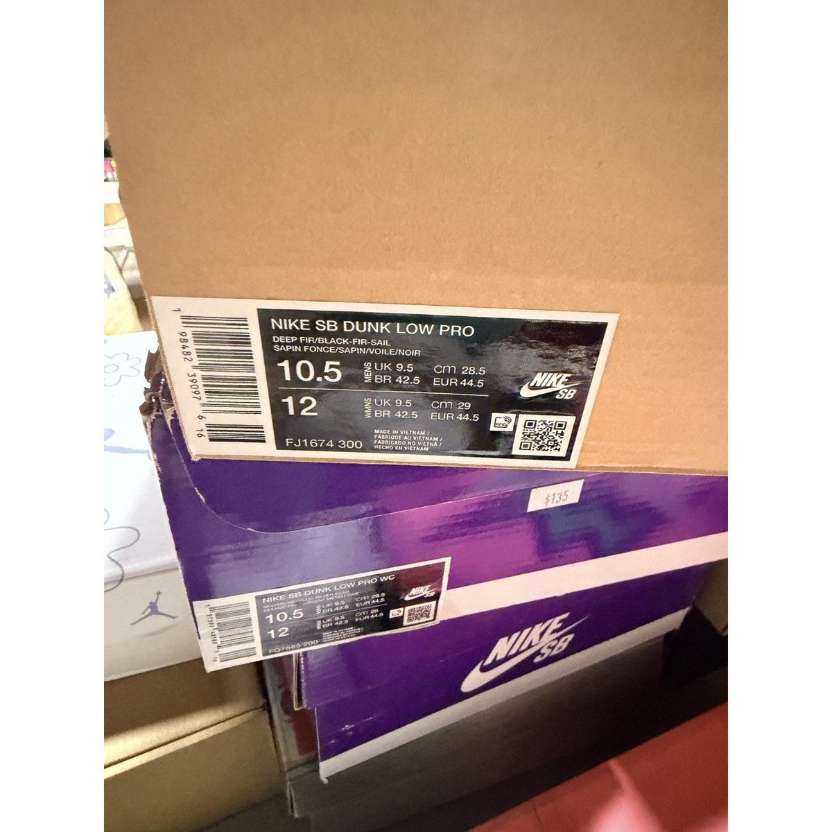 Size 10.5 - Nike Dunk Pro SB Low Deep Fir