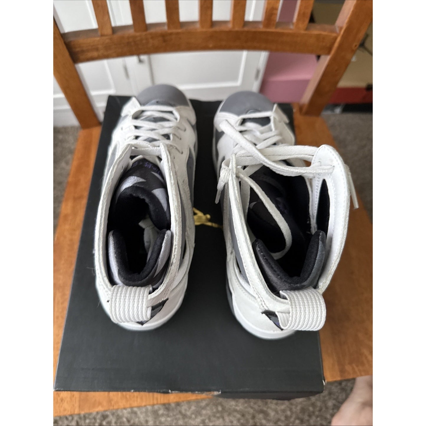 NIKE AIR JORDAN 7 FLINT GS Size 5.5Y DJ2777-100 BS268