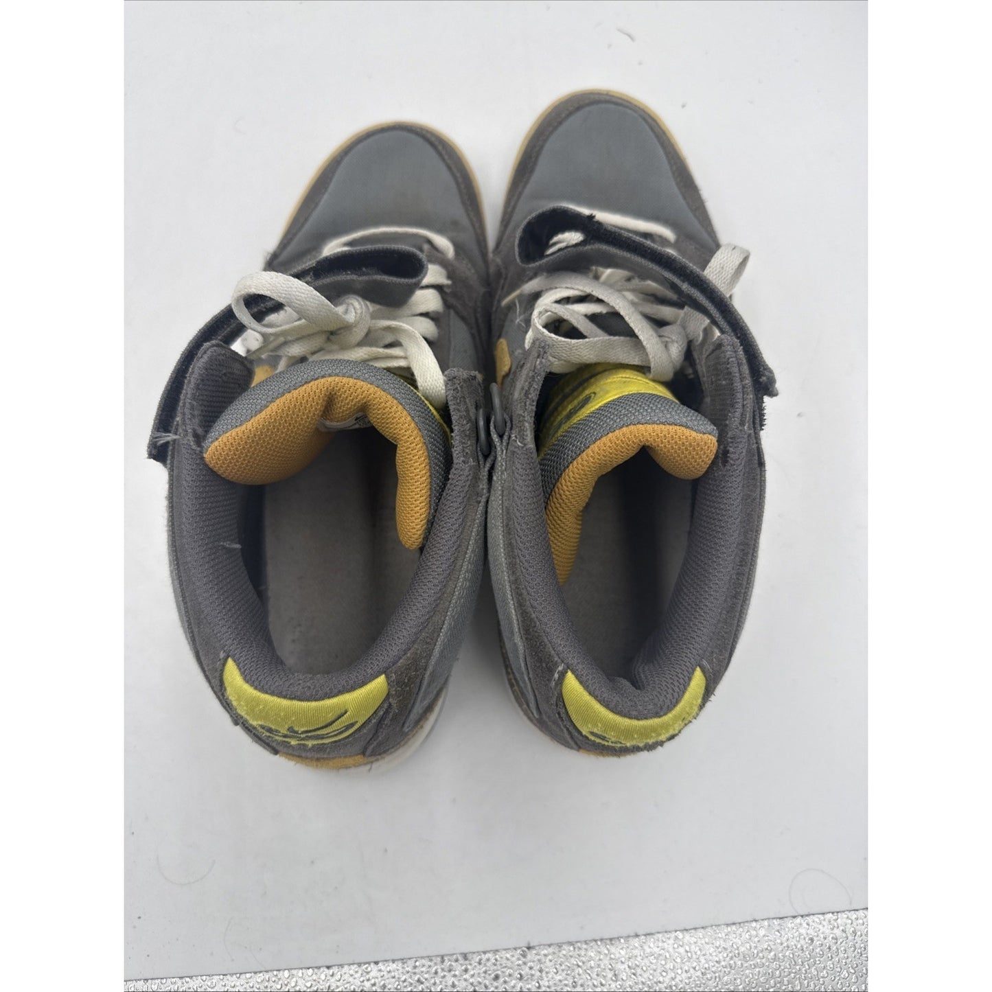 Size 11 - Nike Air Morgan 6.0 SB ID Yellow And Gray 2009